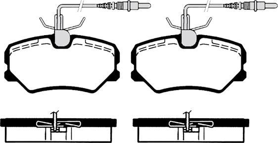 Raicam RA.0347.1 - Brake Pad Set, disc brake autospares.lv