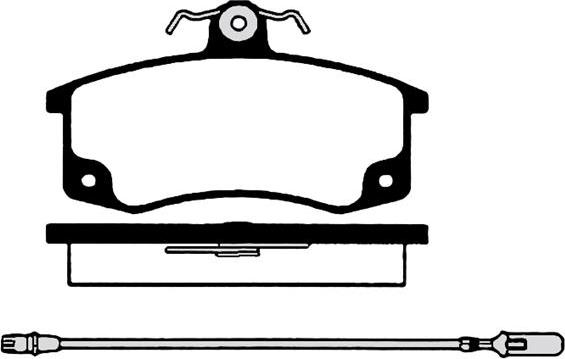 Raicam RA.0353.0 - Brake Pad Set, disc brake autospares.lv