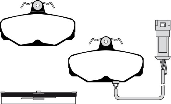 Raicam RA.0319.0 - Brake Pad Set, disc brake autospares.lv