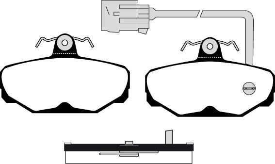 Raicam RA.0319.2 - Brake Pad Set, disc brake autospares.lv