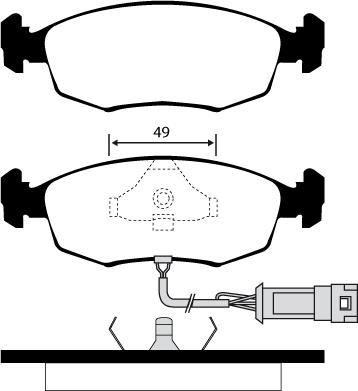 Raicam RA.0318.0 - Brake Pad Set, disc brake autospares.lv