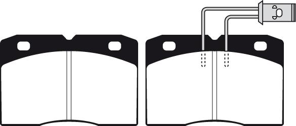 Valeo 540676 - Brake Pad Set, disc brake autospares.lv