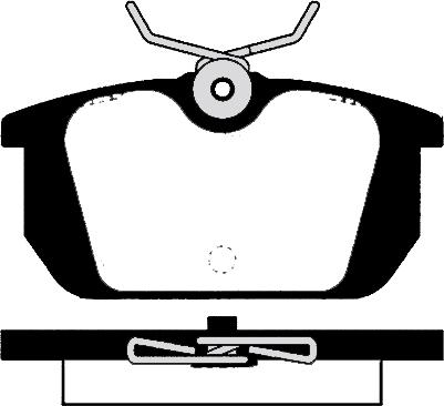 FTE 9005283 - Brake Pad Set, disc brake autospares.lv