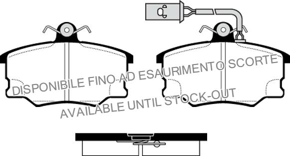 Raicam RA.0323.1 - Brake Pad Set, disc brake autospares.lv