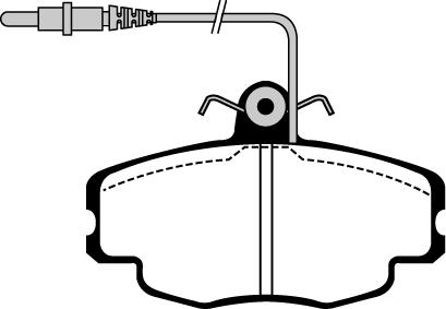 Raicam RA.0240.2 - Brake Pad Set, disc brake autospares.lv