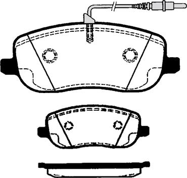 Raicam RA.0796.0 - Brake Pad Set, disc brake autospares.lv