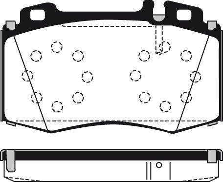 SACHS 111_0808 - Brake Pad Set, disc brake autospares.lv