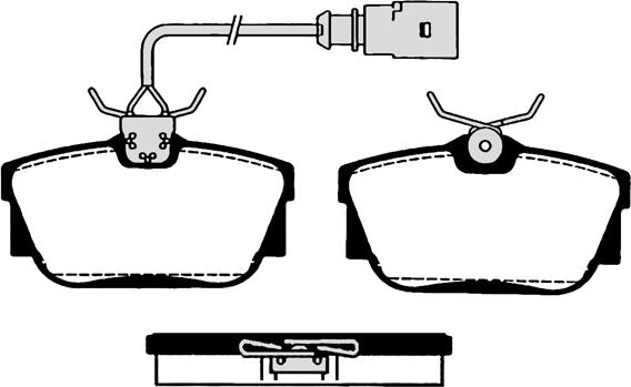 Raicam RA.0793.2 - Brake Pad Set, disc brake autospares.lv