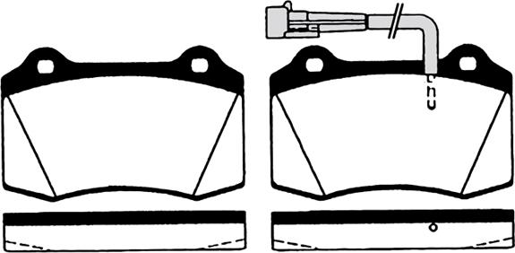 Raicam RA.0752.0 - Brake Pad Set, disc brake autospares.lv