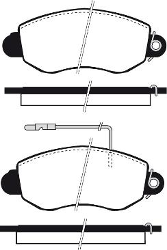 Raicam RA.0757.1 - Brake Pad Set, disc brake autospares.lv