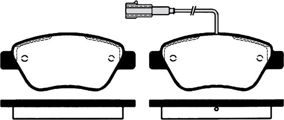 Raicam RA.0760.1 - Brake Pad Set, disc brake autospares.lv