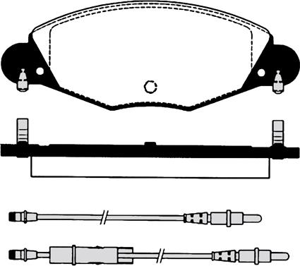 Lemförder 26526 - Brake Pad Set, disc brake autospares.lv