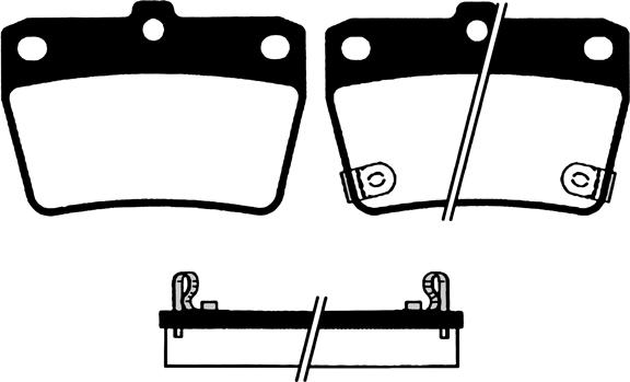 Raicam RA.0781.0 - Brake Pad Set, disc brake autospares.lv