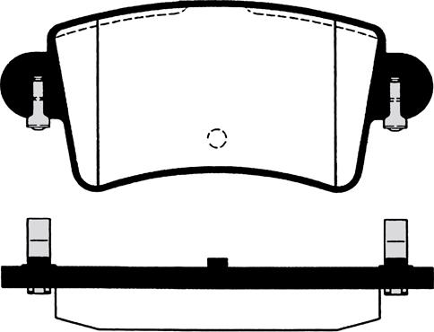 Equal Quality PF1161 - Brake Pad Set, disc brake autospares.lv