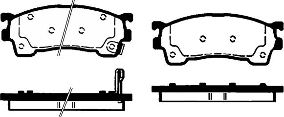 Raicam RA.0731.0 - Brake Pad Set, disc brake autospares.lv