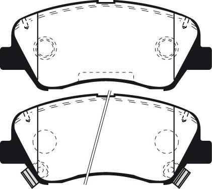 Raicam RA.1052.1 - Brake Pad Set, disc brake autospares.lv