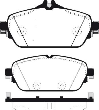 Raicam RA.1084.0 - Brake Pad Set, disc brake autospares.lv