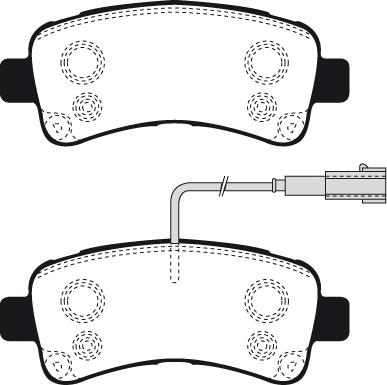 CAR SBB510102 - Brake Pad Set, disc brake autospares.lv