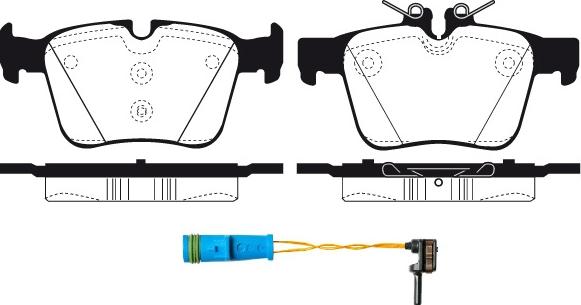 Raicam RA.1083.1 - Brake Pad Set, disc brake autospares.lv