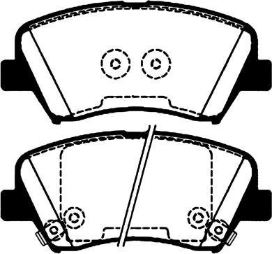 Raicam RA.1035.0 - Brake Pad Set, disc brake autospares.lv