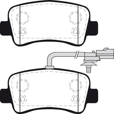 Raicam RA.1033.0 - Brake Pad Set, disc brake autospares.lv