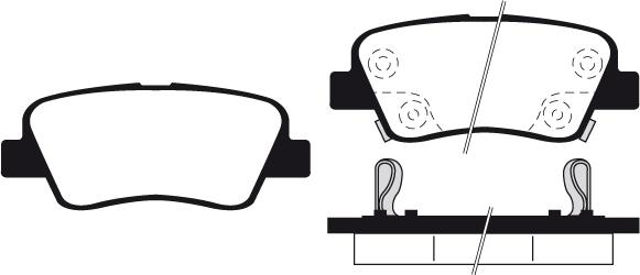 Raicam RA.1037.0 - Brake Pad Set, disc brake autospares.lv