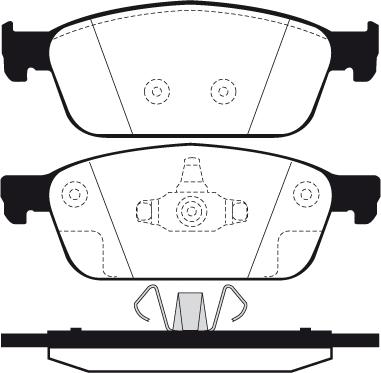 Raicam RA.1029.0 - Brake Pad Set, disc brake autospares.lv