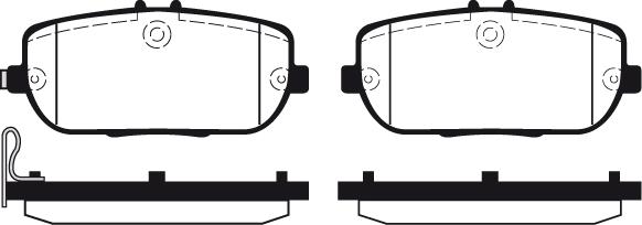 Raicam RA.1145.0 - Brake Pad Set, disc brake autospares.lv