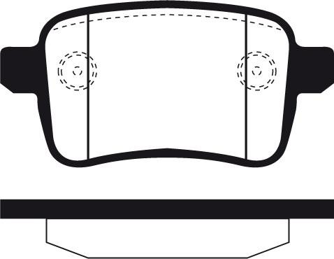 Raicam RA.1105.1 - Brake Pad Set, disc brake autospares.lv