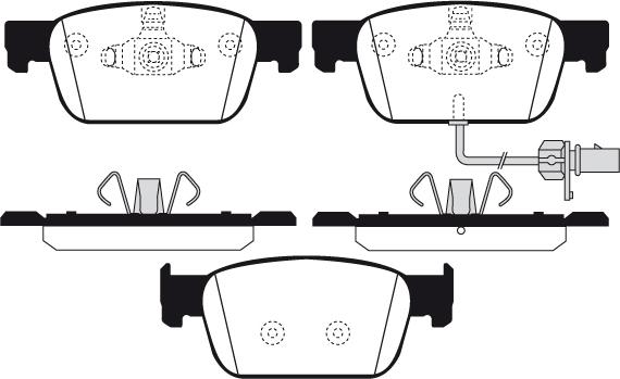 Raicam RA.1131.0 - Brake Pad Set, disc brake autospares.lv