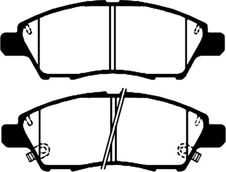 BETTAPARTS PLU2113 - Brake Pad Set, disc brake autospares.lv