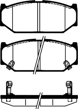 Raicam RA.1124.0 - Brake Pad Set, disc brake autospares.lv