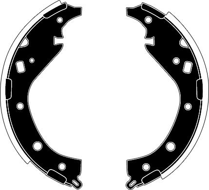 Raicam RA29040 - Brake Shoe Set autospares.lv