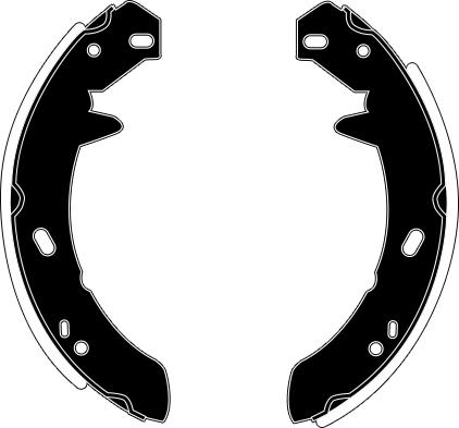 Raicam RA29170 - Brake Shoe Set autospares.lv