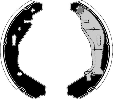 Raicam RA29350 - Brake Shoe Set autospares.lv