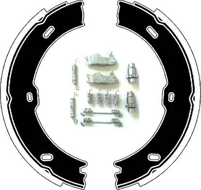 Raicam RA29302 - Brake Shoe Set, parking brake autospares.lv