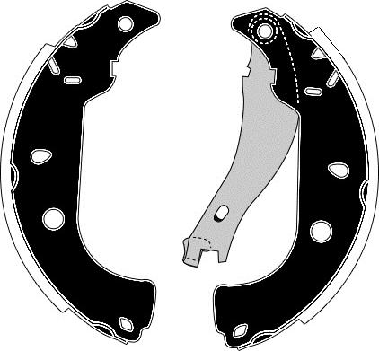 Raicam RA25050 - Brake Shoe Set autospares.lv