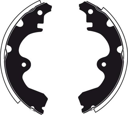 Raicam RA25270 - Brake Shoe Set autospares.lv