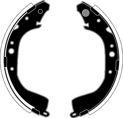 Raicam RA26710 - Brake Shoe Set autospares.lv