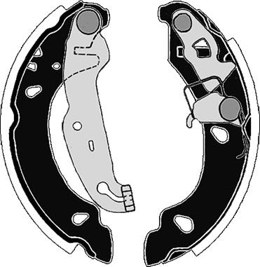 Raicam RA28070 - Brake Shoe Set autospares.lv