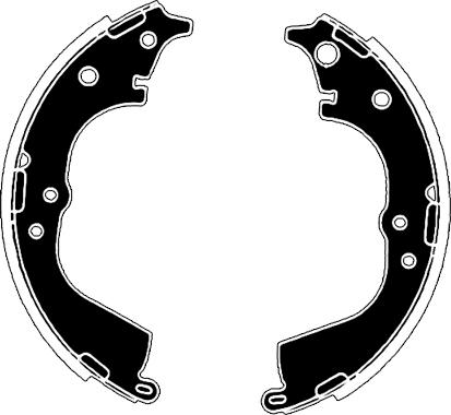 Raicam RA28390 - Brake Shoe Set autospares.lv