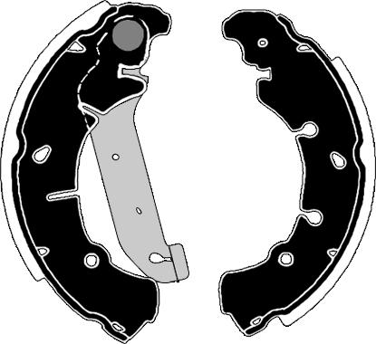 Raicam RA28200 - Brake Shoe Set autospares.lv