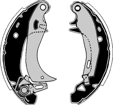 Raicam RA27670 - Brake Shoe Set autospares.lv