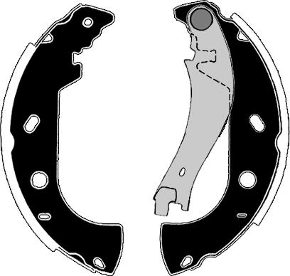 Raicam RA27240 - Brake Shoe Set autospares.lv