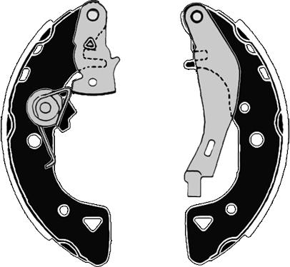 Raicam RA27700 - Brake Shoe Set autospares.lv