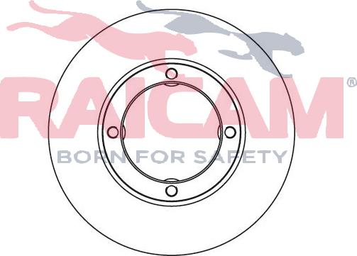 Raicam RD00994 - Brake Disc autospares.lv