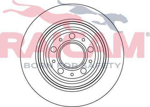 Raicam RD00963 - Brake Disc autospares.lv