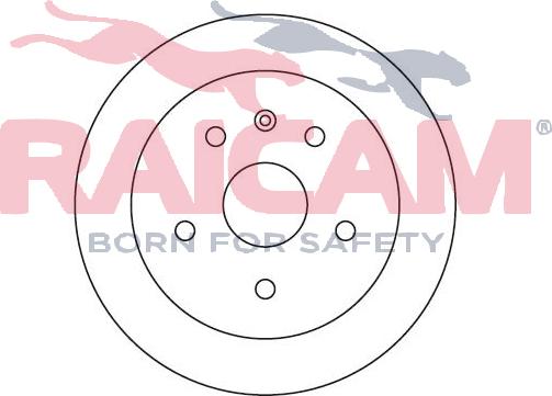 Raicam RD00974 - Brake Disc autospares.lv