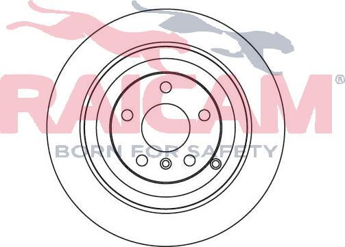 Raicam RD00499 - Brake Disc autospares.lv