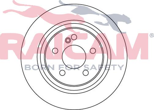 Raicam RD00466 - Brake Disc autospares.lv